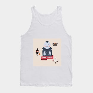 Halloween Baby Ghost Tank Top